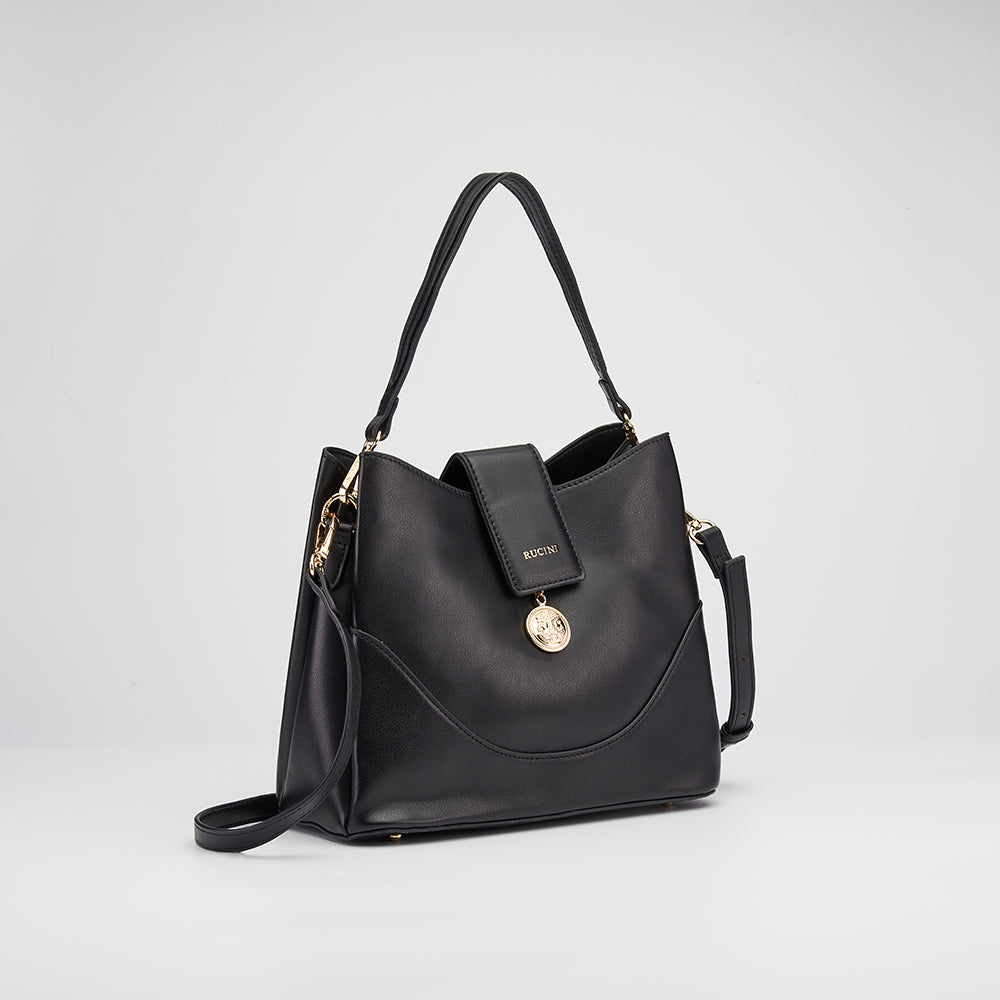 Joelene Pull Lock Crossbody Sling Bag