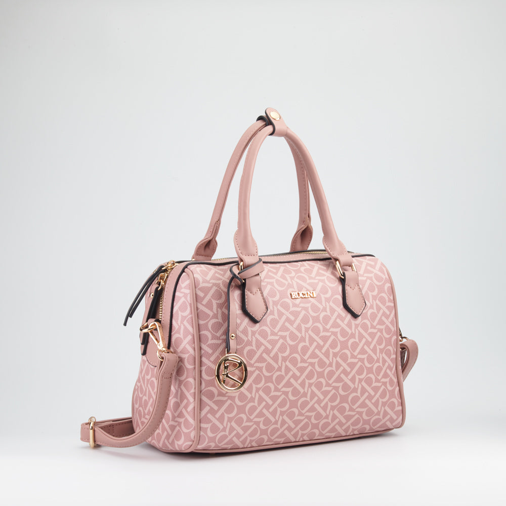 Monogram Cerise Handbag