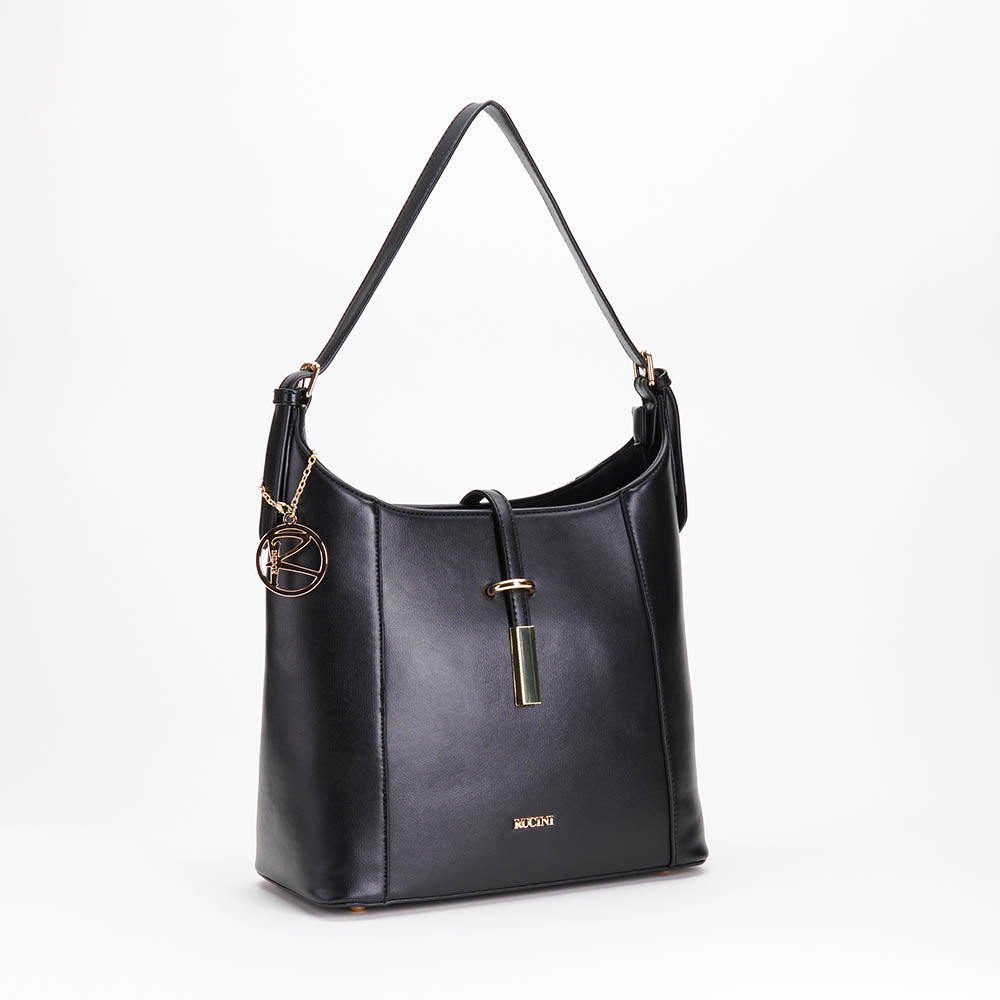 Maelys Single Handle Shoulder Bucket Bag