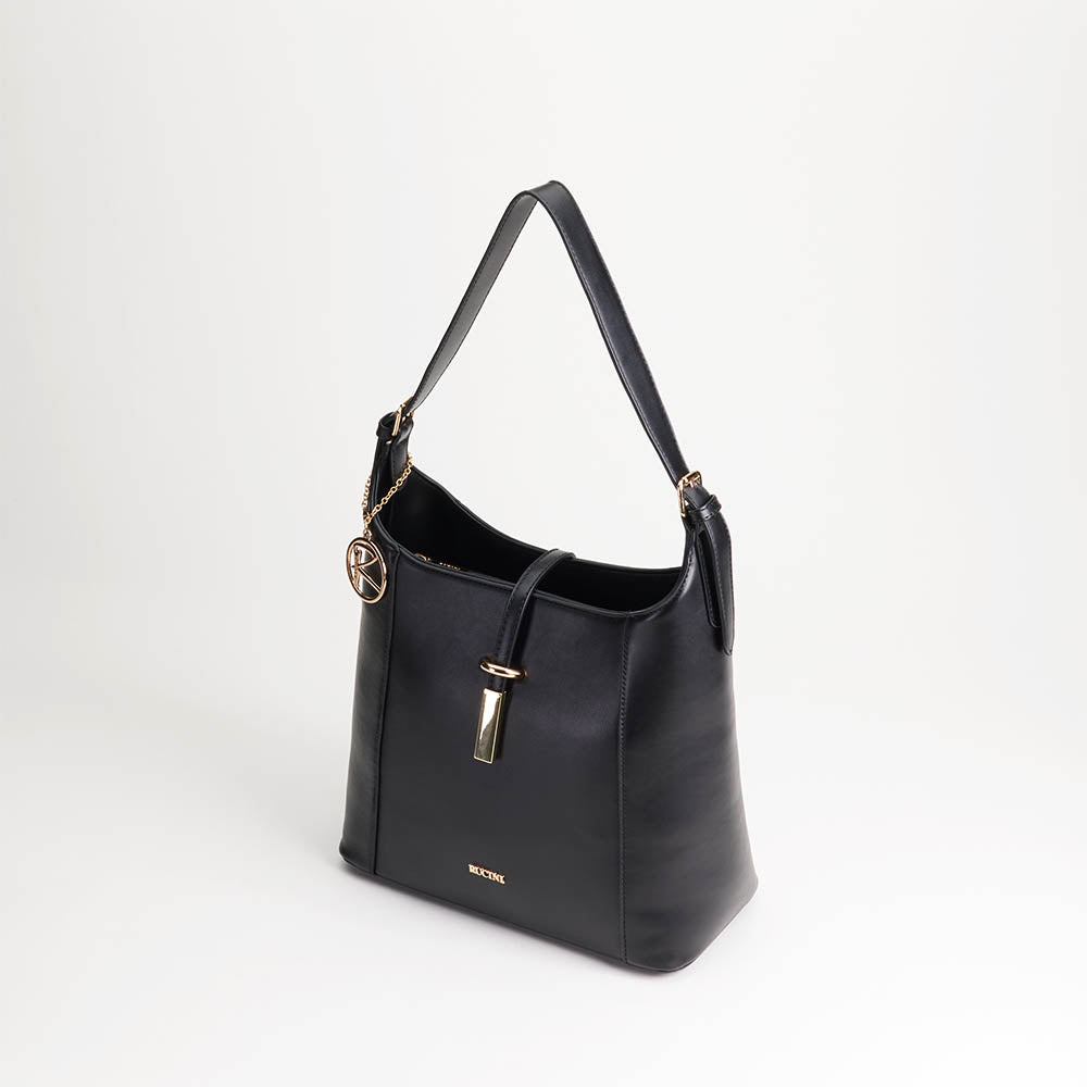 Maelys Single Handle Shoulder Bucket Bag