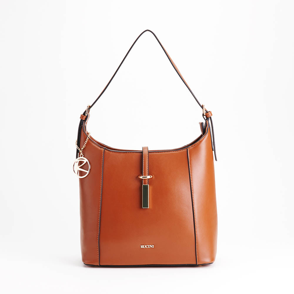 Maelys Single Handle Shoulder Bucket Bag