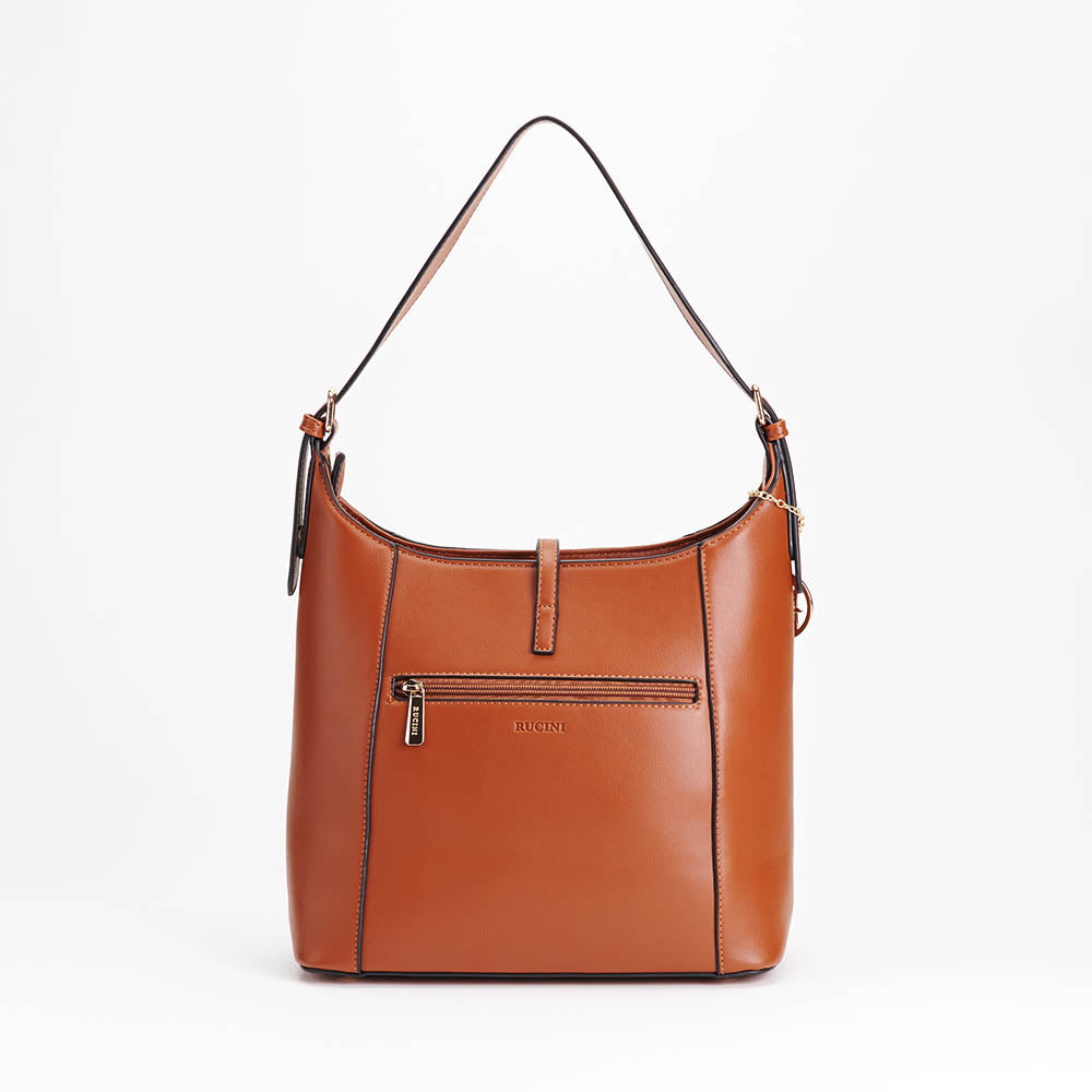 Maelys Single Handle Shoulder Bucket Bag