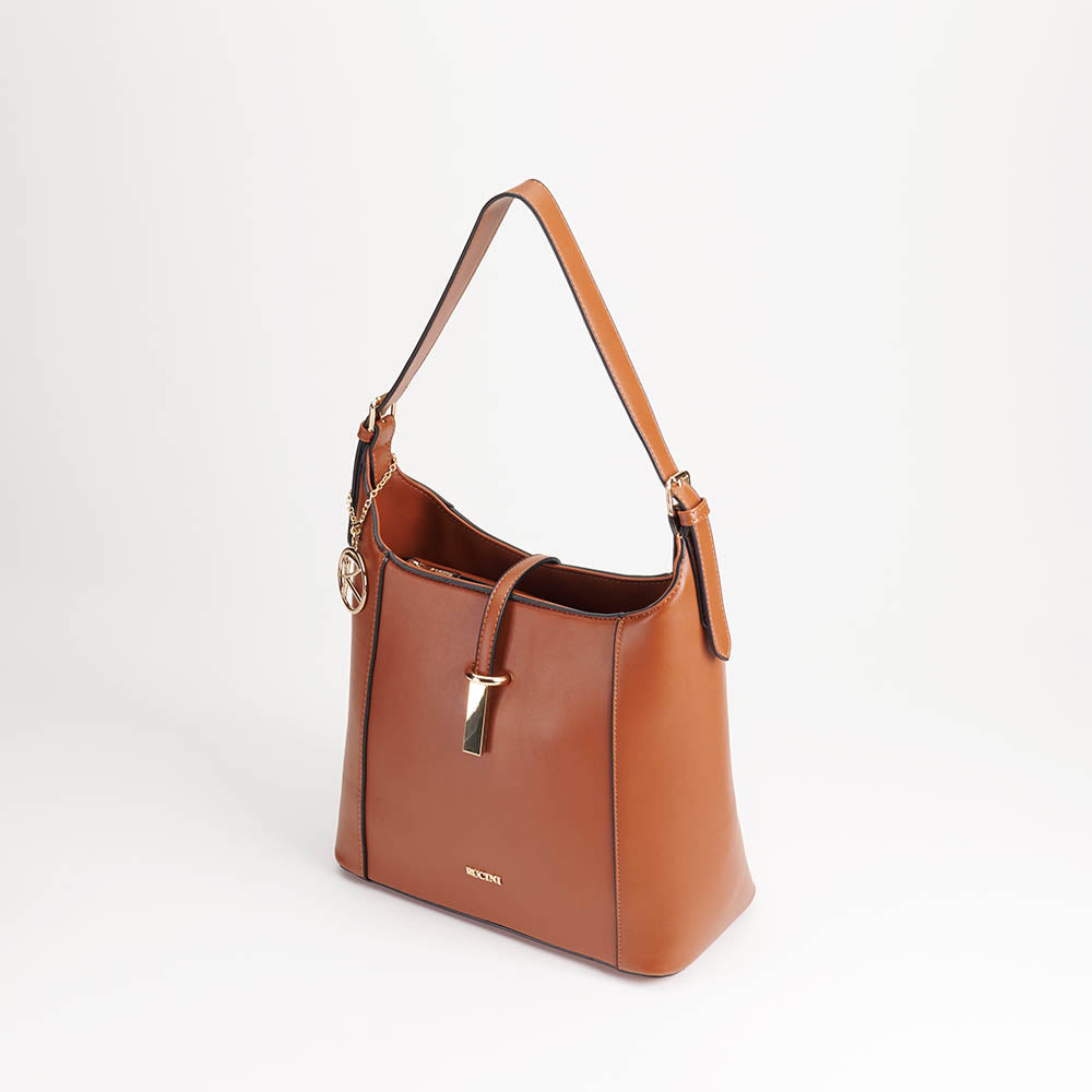 Maelys Single Handle Shoulder Bucket Bag