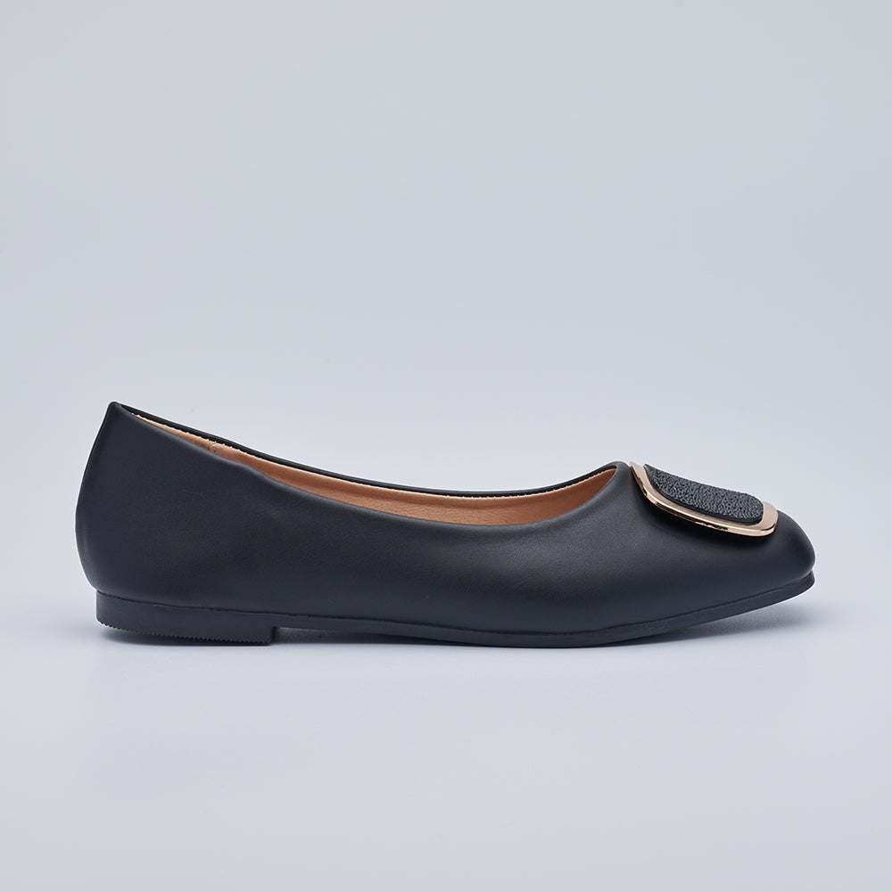 Elegant Square Toe Ballet Flats